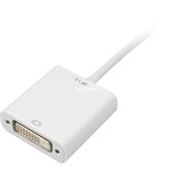 Sharkoon 0.15m, Mini DisplayPort/DVI 0,15 m Bianco, Adattatore bianco, Mini DisplayPort/DVI, 0,15 m, Mini DisplayPort, DVI, Maschio, Femmina, Oro