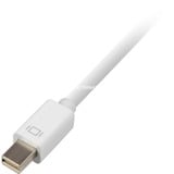 Sharkoon 0.15m, Mini DisplayPort/HDMI 0,15 m Bianco, Adattatore bianco, Mini DisplayPort/HDMI, 0,15 m, Mini DisplayPort, HDMI, Maschio, Femmina, Oro