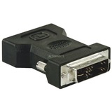 goobay 69971 adattatore per inversione del genere dei cavi DVI VGA Nero Nero, DVI, VGA, Nero