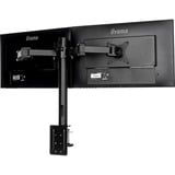 iiyama DS1002C-B1 Supporti a parete per TV 81,3 cm (32") Scrivania Nero, Base per monitor Nero, Morsa, 10 kg, 25,4 cm (10"), 81,3 cm (32"), 100 x 100 mm, Nero