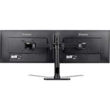 iiyama DS1002D-B1 Supporti a parete per TV 81,3 cm (32") Scrivania Nero, Supporto per pavimento Nero, 10 kg, 25,4 cm (10"), 81,3 cm (32"), 100 x 100 mm, Regolazione altezza, Nero