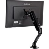 iiyama DS3001C-B1 supporto da tavolo per Tv a schermo piatto 68,6 cm (27") Nero Scrivania Nero, Morsa, 5 kg, 25,4 cm (10"), 68,6 cm (27"), 100 x 100 mm, Nero