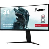 iiyama G-MASTER GB3466WQSU-B1 LED display 86,4 cm (34") 3440 x 1440 Pixel UltraWide Quad HD Nero Nero, 86,4 cm (34"), 3440 x 1440 Pixel, UltraWide Quad HD, LED, 1 ms, Nero