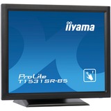 iiyama ProLite T1531SR-B5 monitor touch screen 38,1 cm (15") 1024 x 768 Pixel Nero, Monitor LED Nero, 38,1 cm (15"), 300 cd/m², TN, 4:3, 1024 x 768 Pixel, LED