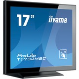 iiyama ProLite T1732MSC-B5X monitor touch screen 43,2 cm (17") 1280 x 1024 Pixel Multi-touch Nero, Monitor LED Nero, 43,2 cm (17"), 225 cd/m², TN, 5:4, 1280 x 1024 Pixel, LED