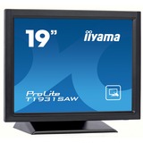 iiyama ProLite T1931SAW-B5 monitor touch screen 48,3 cm (19") 1280 x 1024 Pixel Single-touch Nero, Monitor LED Nero, 48,3 cm (19"), 230 cd/m², TN, 5:4, 1280 x 1024 Pixel, LED