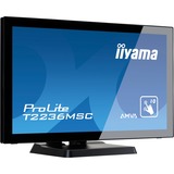 iiyama ProLite T2236MSC-B2 54,6 cm (21.5") 1920 x 1080 Pixel Multi-touch Nero, 54,6 cm (21.5"), 215 cd/m², A-MVA, 16:9, 1920 x 1080 Pixel, LED