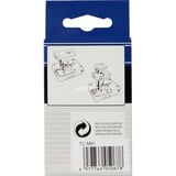 Brother 9mm Nastro per etichettatura, Nastro di scrittura 1 pz, TC, Nero trasparente, Brother PT2000, PT3000, PT500, PT5000, PT8E, 9 mm, 7,7 m