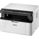 Brother DCP-1610W stampante multifunzione Laser A4 2400 x 600 DPI 20 ppm Wi-Fi bianco/Nero, Laser, Mono stampa, 2400 x 600 DPI, Mono copia, A4, Nero, Bianco