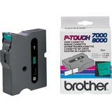 Brother Gloss Laminated Labelling Tape - 24mm, Black/Green nastro per etichettatrice TX Black/Green, TX, 15,4 m, 2,4 cm