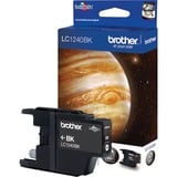 Brother LC1240BK cartuccia d'inchiostro 1 pz Originale Nero Nero, 1 pz, 600 pagine, Confezione singola, Vendita al dettaglio