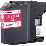 Brother LC22UM cartuccia d'inchiostro 1 pz Originale Resa elevata (XL) Magenta Resa elevata (XL), Magenta, Inchiostro a base di pigmento, 1 pz, 1200 pagine, Confezione singola