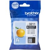 Brother LC3211BK cartuccia d'inchiostro 1 pz Originale Nero Nero, 1 pz, 200 pagine, Confezione singola
