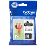 Brother LC3213BK cartuccia d'inchiostro 1 pz Originale Nero Nero, 1 pz, 400 pagine, Confezione singola