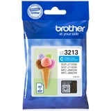 Brother LC3213C cartuccia d'inchiostro 1 pz Originale Ciano Ciano, 1 pz, 400 pagine, Confezione singola