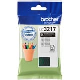 Brother LC3217BK cartuccia d'inchiostro 1 pz Originale Nero Nero, 550 ml, 1 pz, Confezione singola