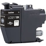 Brother LC3217BK cartuccia d'inchiostro 1 pz Originale Nero Nero, 550 ml, 1 pz, Confezione singola