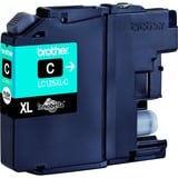 Brother LC-125XLC cartuccia d'inchiostro 1 pz Originale Ciano Ciano, 1 pz, 1200 pagine, Confezione singola