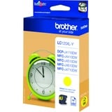 Brother LC-125XLY cartuccia d'inchiostro 1 pz Originale Giallo Giallo, 1 pz, 1200 pagine, Confezione singola