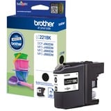 Brother LC-221BK cartuccia d'inchiostro 1 pz Originale Nero Inchiostro a base di pigmento, 260 pagine, 1 pz