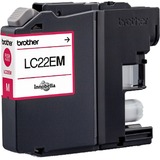 Brother LC-22EM cartuccia d'inchiostro 1 pz Originale Magenta Inchiostro a base di pigmento, 1200 pagine, 1 pz