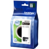 Brother LC-3233BK cartuccia d'inchiostro 1 pz Originale Resa standard Nero Resa standard, Inchiostro a base di pigmento, 3000 pagine, 1 pz