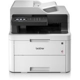 Brother MFC-L3730CDN stampante multifunzione LED A4 2400 x 600 DPI 18 ppm grigio/antracite, LED, Stampa a colori, 2400 x 600 DPI, Copia a colori, A4, Nero, Bianco