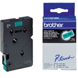 Brother Nastro per etichettatura 12mm, Nastro di scrittura Nero su verde, TC, Nero, Brother, P-touch PT2000, PT3000, PT500, PT5000, PT8E, 1,2 cm