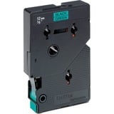 Brother Nastro per etichettatura 12mm, Nastro di scrittura Nero su verde, TC, Nero, Brother, P-touch PT2000, PT3000, PT500, PT5000, PT8E, 1,2 cm