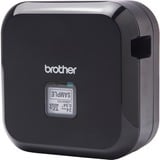 Brother PTP710BT stampante per etichette (CD) Trasferimento termico 180 x 360 DPI 20 mm/s Con cavo e senza cavo TZe Bluetooth Nero, TZe, Trasferimento termico, 180 x 360 DPI, 20 mm/s, Con cavo e senza cavo, Nero