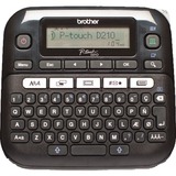 Brother PT-D210 stampante per etichette (CD) Trasferimento termico 180 x 180 DPI 20 mm/s QWERTY, Stampa etichette Nero, QWERTY, Trasferimento termico, 180 x 180 DPI, 20 mm/s, Mini Stilo AAA, Alcalino