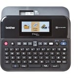 Brother PT-D600VP stampante per etichette (CD) Trasferimento termico 180 x 360 DPI Cablato TZe QWERTY Nero, QWERTY, TZe, Trasferimento termico, 180 x 360 DPI, 30 mm/s, Cablato