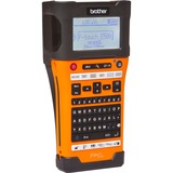 Brother PT-E500VP stampante per etichette (CD) Trasferimento termico 180 x 180 DPI Cablato TZe QWERTY arancione /Nero, QWERTY, TZe, Trasferimento termico, 180 x 180 DPI, 30 mm/s, Cablato