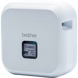 Brother PT-P710BTH stampante per etichette (CD) Trasferimento termico 180 x 360 DPI 20 mm/s Con cavo e senza cavo TZe Bluetooth bianco, TZe, Trasferimento termico, 180 x 360 DPI, 20 mm/s, Con cavo e senza cavo, Nero