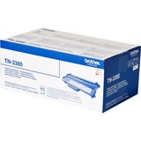 Brother TN-3380 cartuccia toner 1 pz Originale Nero 8000 pagine, Nero, 1 pz