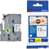 Brother TZE-231S nastro per etichettatrice Nero su bianco, Nastro di scrittura Nero su bianco, TZe, blister, 1,2 cm, 4 m, 1,2 cm