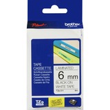 Brother TZe211 nastro per etichettatrice Nero su bianco TZe, Nastro di scrittura bianco, Nero su bianco, TZe, Grigio, Trasferimento termico, Brother, GL-100, PT-1000, PT-1000BM, PT-1010, PT-1010B, PT-1010NB, PT-1010R, PT-1010S, PT-1090, PT-1090BK,..., Vendita al dettaglio