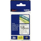 Brother TZe241 nastro per etichettatrice Nero su bianco TZe bianco, Nero su bianco, TZe, 1,8 cm, 8 m, 1 pz, Blister, Vendita al dettaglio