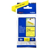 Brother TZeS651 nastro per etichettatrice TZ giallo, TZ, 8 m, 1 pz, Blister, 2,4 cm