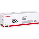 Canon 055 cartuccia toner 1 pz Originale Giallo 2100 pagine, Giallo, 1 pz