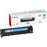 Canon 716 Cyan cartuccia toner 1 pz Originale Ciano 1500 pagine, Ciano, 1 pz, Vendita al dettaglio