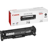 Canon CRG-718 Bk cartuccia toner 1 pz Originale Nero 3400 pagine, Nero, 1 pz