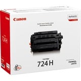 Canon CRG-724H cartuccia toner 1 pz Originale Nero 12500 pagine, Nero, 1 pz, Vendita al dettaglio