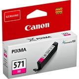 Canon Cartuccia d'inchiostro magenta CLI-571M Resa standard, Inchiostro a base di pigmento, 7 ml, 306 pagine, 1 pz
