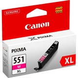 Canon Cartuccia d'inchiostro magenta a resa elevata CLI-551M XL Resa elevata (XL), Inchiostro colorato, 1 pz, Vendita al dettaglio
