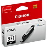 Canon Cartuccia d'inchiostro nero CLI-571BK Resa standard, Inchiostro a base di pigmento, 7 ml, 376 pagine, 1 pz