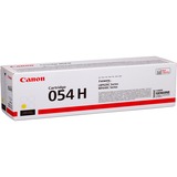 Canon Cartuccia del toner a resa elevata 054 H, giallo giallo, 2300 pagine, Giallo, 1 pz