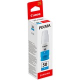 Canon GI-50 C, Resa elevata, Flacone d'inchiostro, Ciano Resa elevata, Flacone d'inchiostro, Ciano, Inchiostro a base di pigmento, 7700 pagine, 1 pz