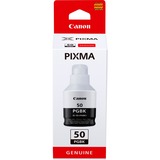 Canon GI-50 PGBK, Resa elevata, Flacone d'inchiostro, Nero Resa elevata, Flacone d'inchiostro, Nero, Inchiostro a base di pigmento, 6000 pagine, 1 pz