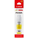 Canon GI-50 Y, Resa elevata, Flacone d'inchiostro, Giallo Resa elevata, Flacone d'inchiostro, Giallo, Inchiostro a base di pigmento, 7700 pagine, 1 pz